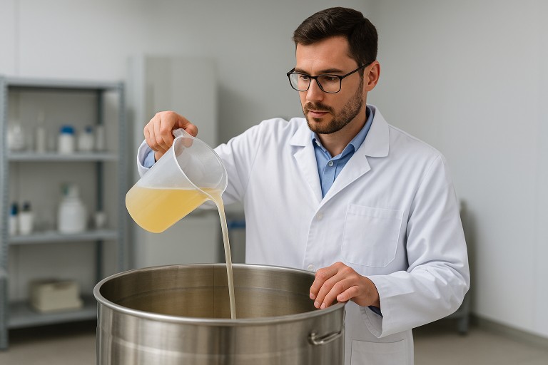 Chemiker panscht Honig